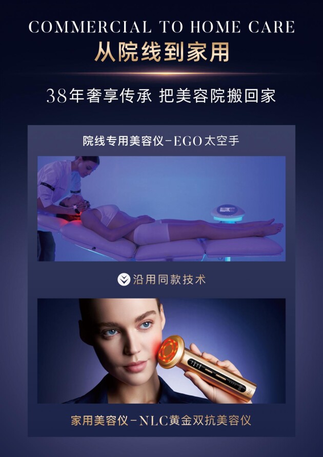 九游娱乐：彰显王者风范NLC黄金双抗美容仪荣登天猫双榜单TOP1(图3)
