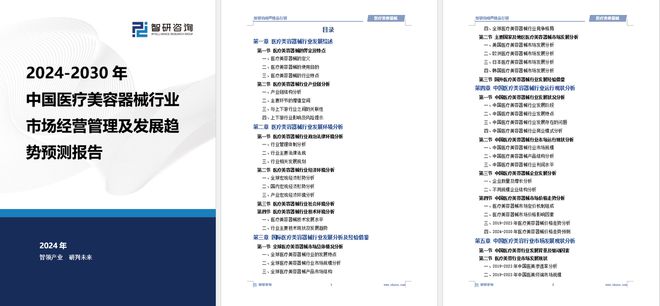 2024版中国医疗美容器械行业市场发展前景分析报告（智研咨询）(图5)