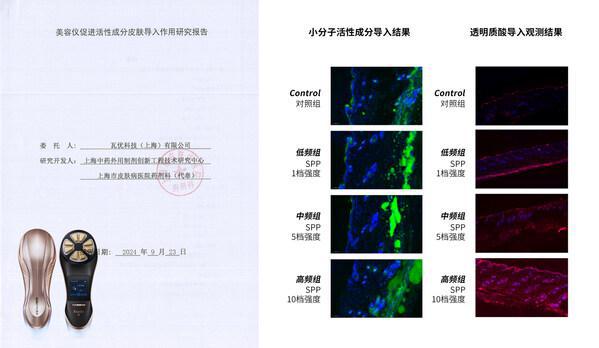WAiU瓦优魅影二代美容仪促渗实验及导电精华新品发布：引领科